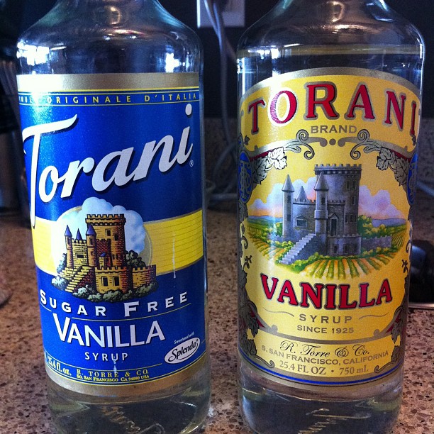 Torani syrup: nice rebrand. From very 90s to pretty timeless.
