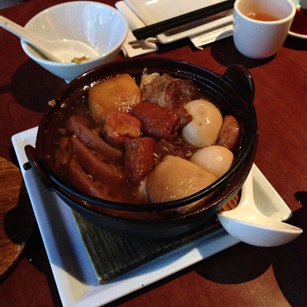 A pot of oden from the chef’s personal dinner! :D