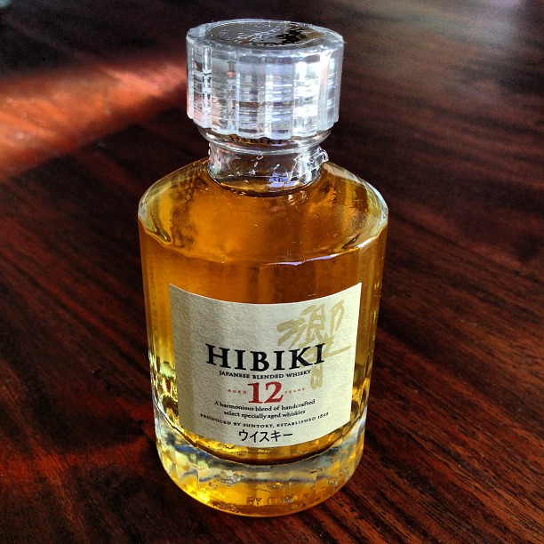 Among our gifts: the tiniest whisky.